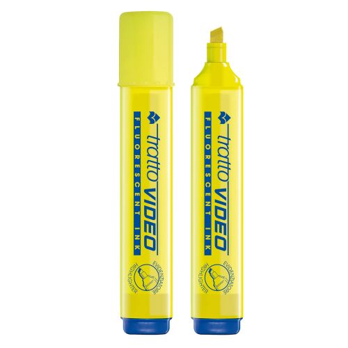 EVIDENZIATORI TRATTO VIDEO GIALLO 01 F830201